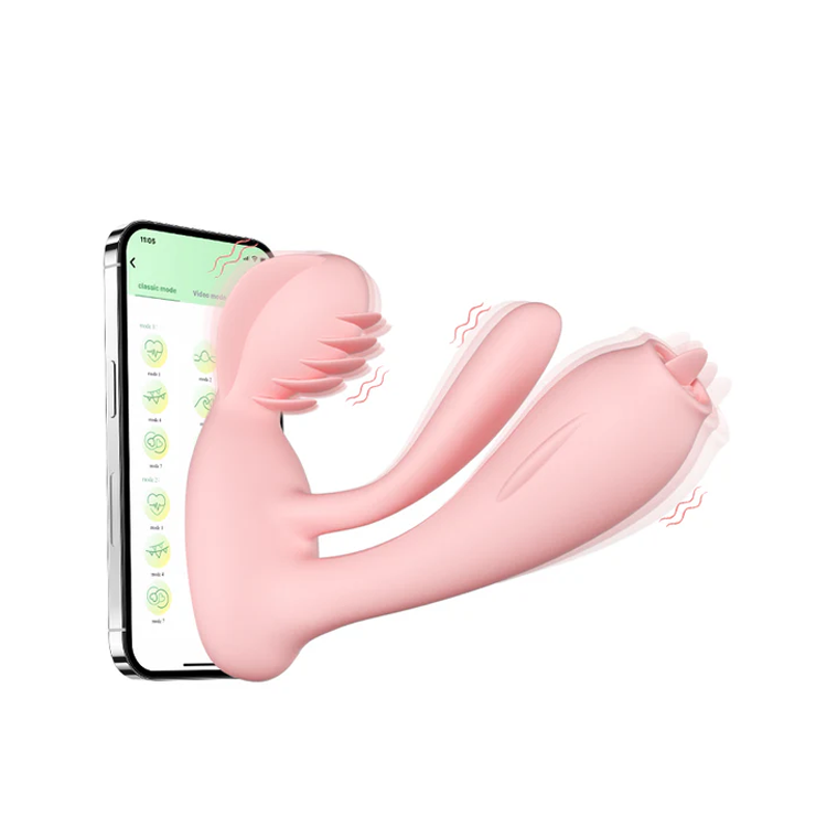 Elite 3-Motoren Rabbit-Massager – App-gesteuerte Stoß-Technik