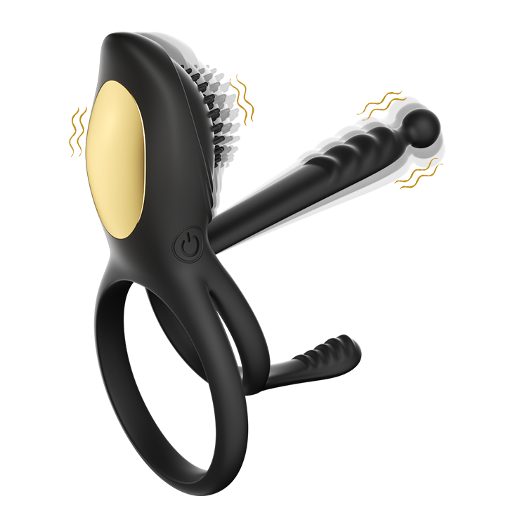 Fortschrittlicher 2-in-1 Performance-Ring – Zielgerichtete klitorale Stimulation