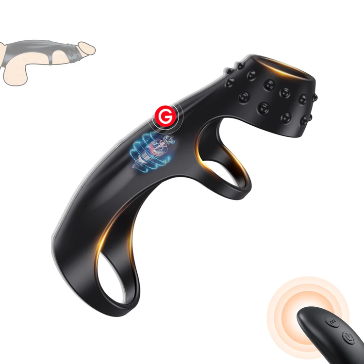 Dreifach-Vibrations-Performance-Ring - Fortschrittlicher Ausdauer- & Intimitäts-Booster