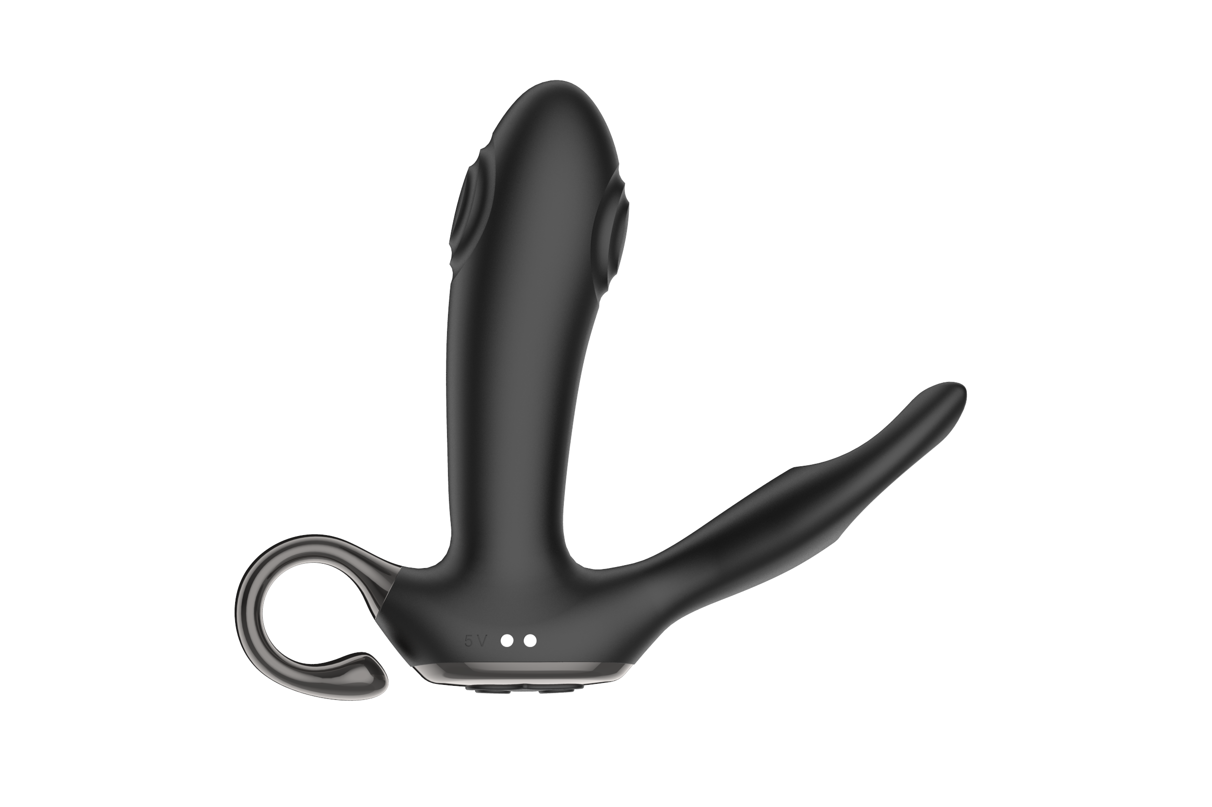Präziser klopfender Prostatamassager - Vibrations-Haken-Design für Männer