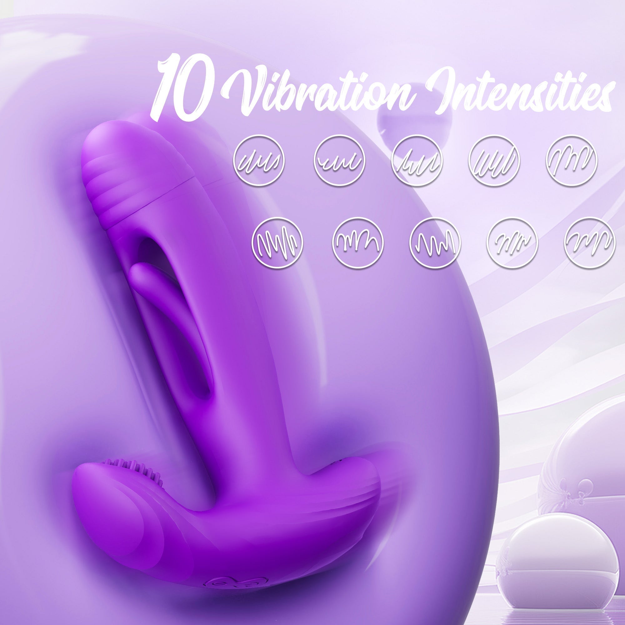 Wasserdichter klappender G-Punkt-Massager - Zielgerichtetes klitorales Wohlbefinden