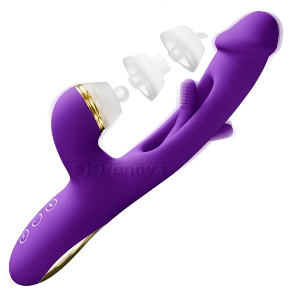 Ultimativer klopfender G-Punkt Massager - Klopfen, Kitzeln & leckende Hüllen