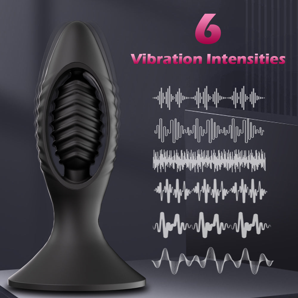Intelligenter App-gesteuerter Analplug - Vielseitiges Vibrations-Wohlfühlgerät