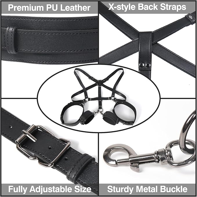 Ultimatives 3-in-1 wendbares Fesselset - Vielseitige Bondage-Essentials