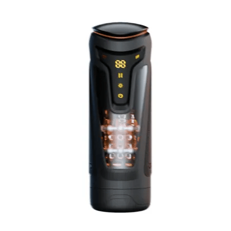 Fortschrittlicher Stoß-Performance Stroker - Vibrations- & Wärmegefühl für Männer