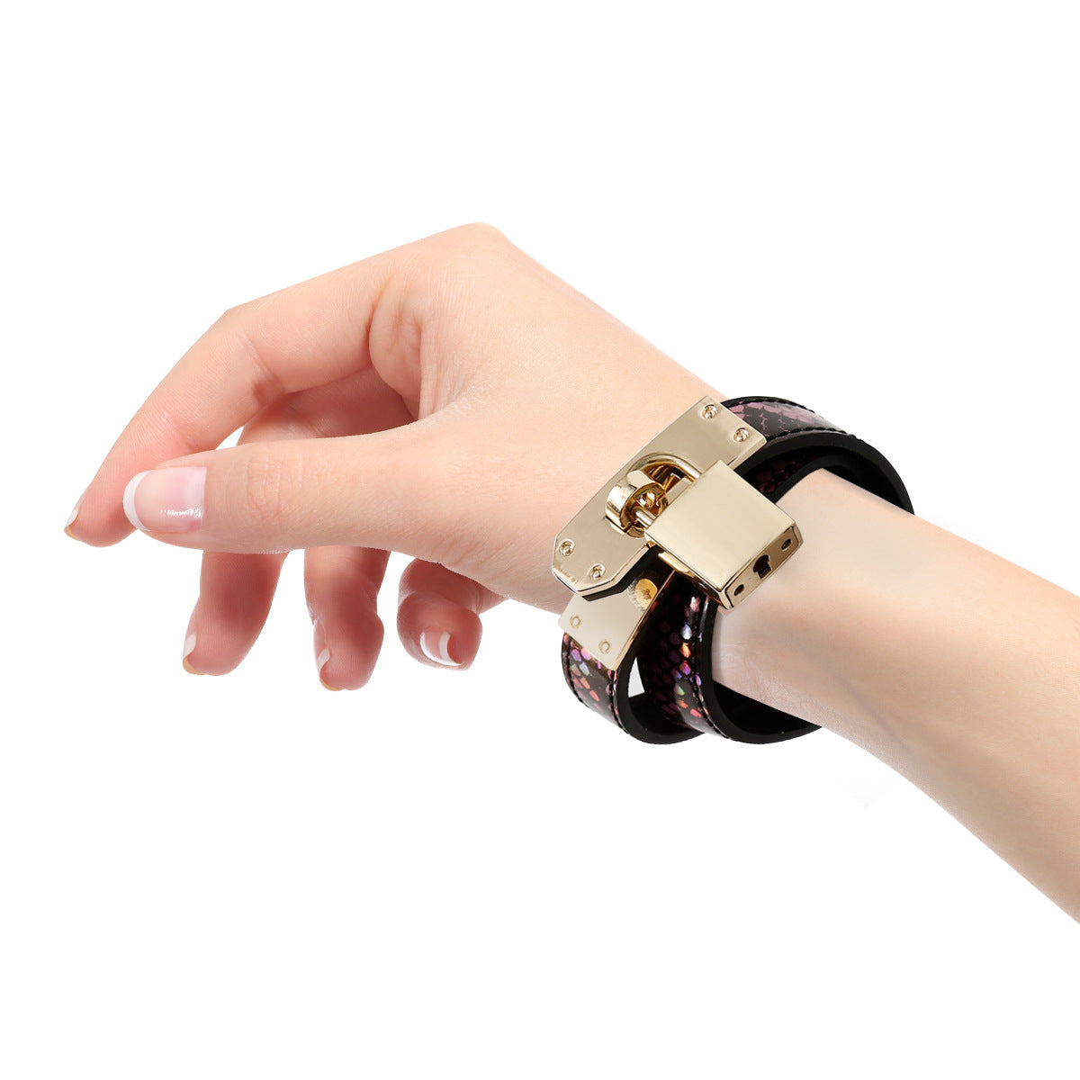 Exquisites 2-in-1 Lederhalsband & Manschetten - Schickes Bondage-Set für Paare