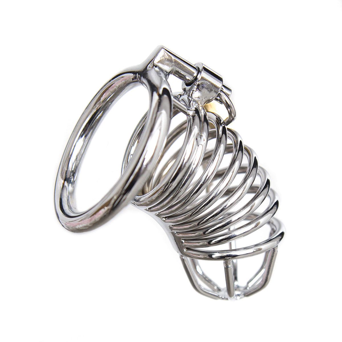 Luxuriöser Metall-Performance-Ring - Sicheres Verschlussdesign für Männer