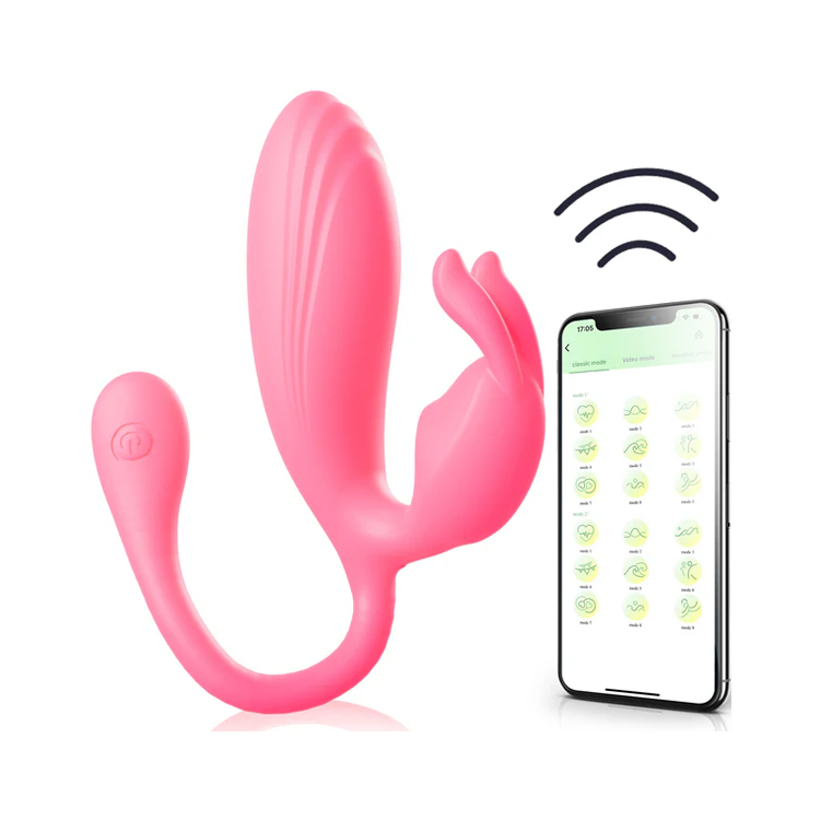 Elite klitorales Wellness-Ei - Doppelmotorige Hochintensitätsvibration