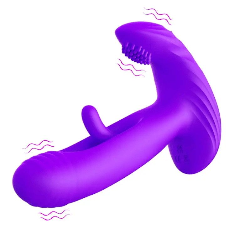 Wasserdichter klappender G-Punkt-Massager - Zielgerichtetes klitorales Wohlbefinden