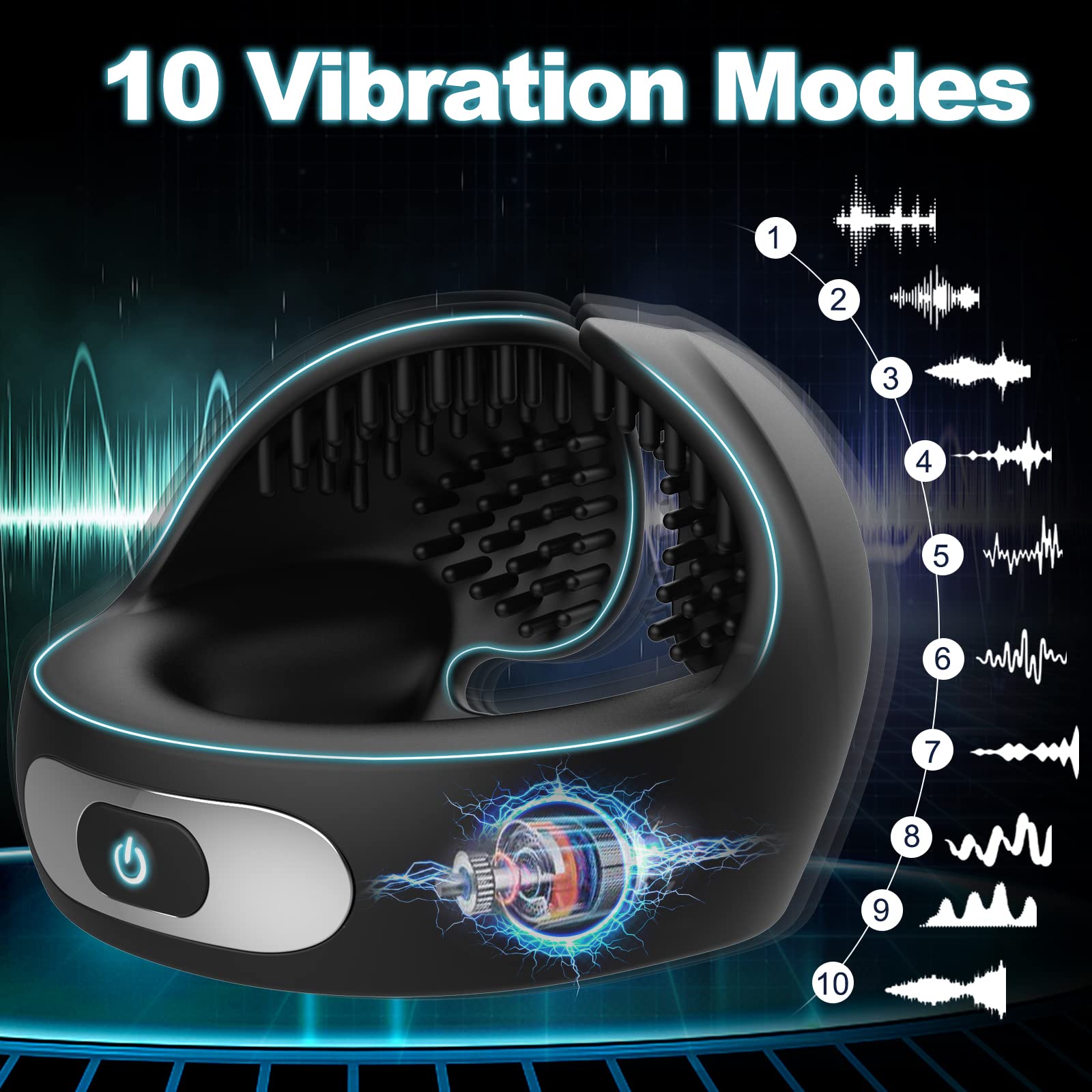 Diskreter tragbarer Leistungsring - Hochintensives Vibrationswerkzeug