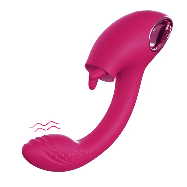 Zwillingsleckender G-Punkt-Massager - Doppelwirkende Intimitätstechnologie