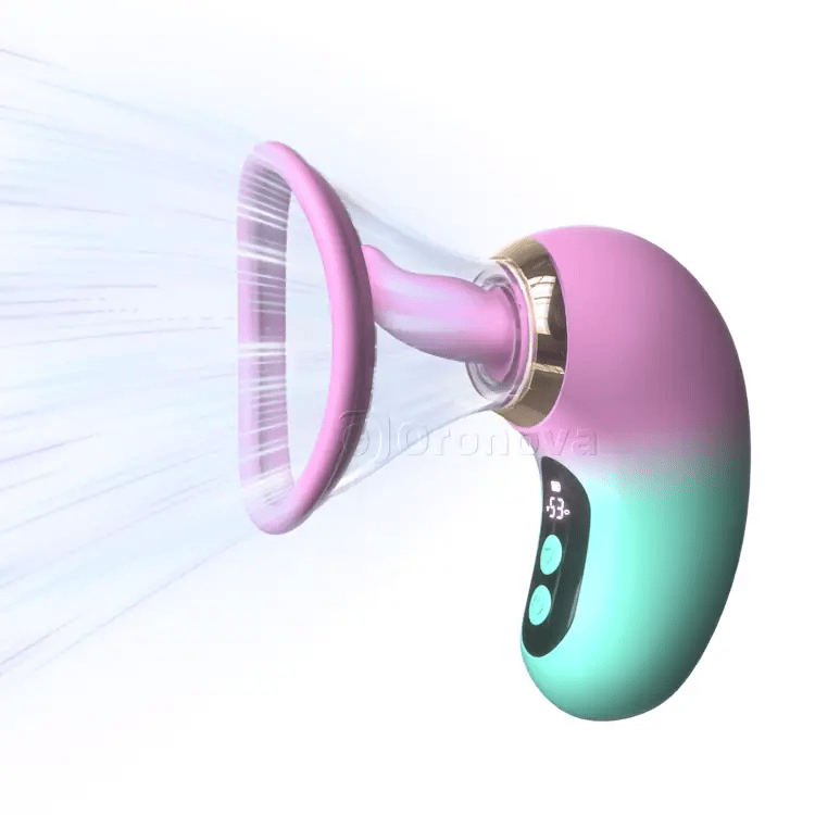 Premium 5-in-1 Saug-Massager - Fortschrittliche LCD-Anzeige-Technologie