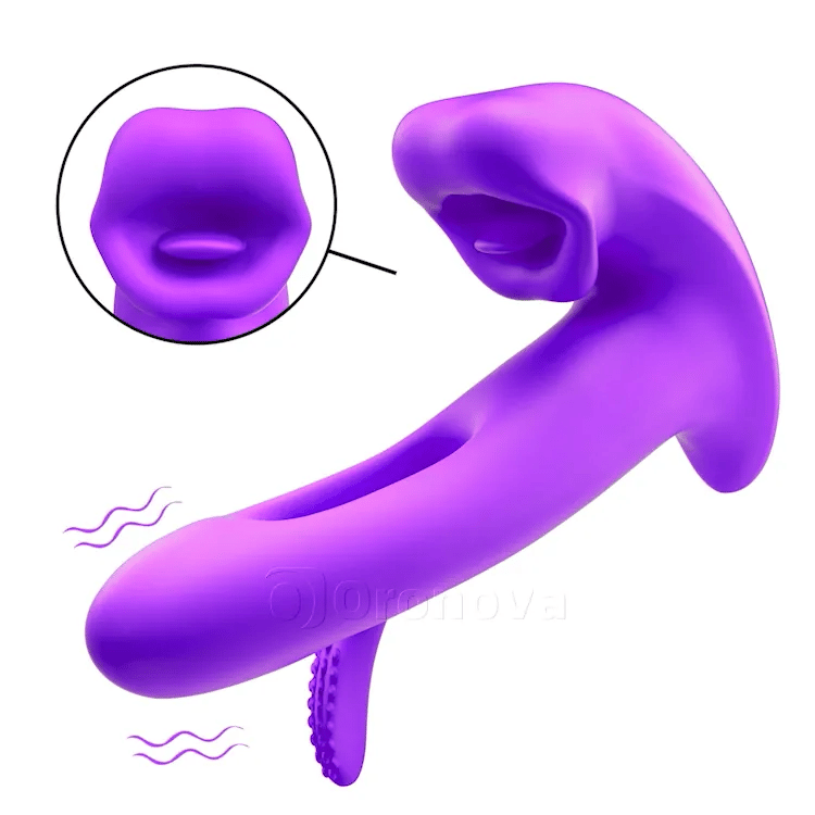 Ultimativer G-Punkt Massager - Kombinierte Stoß-, Leck- & Vibrationskraft