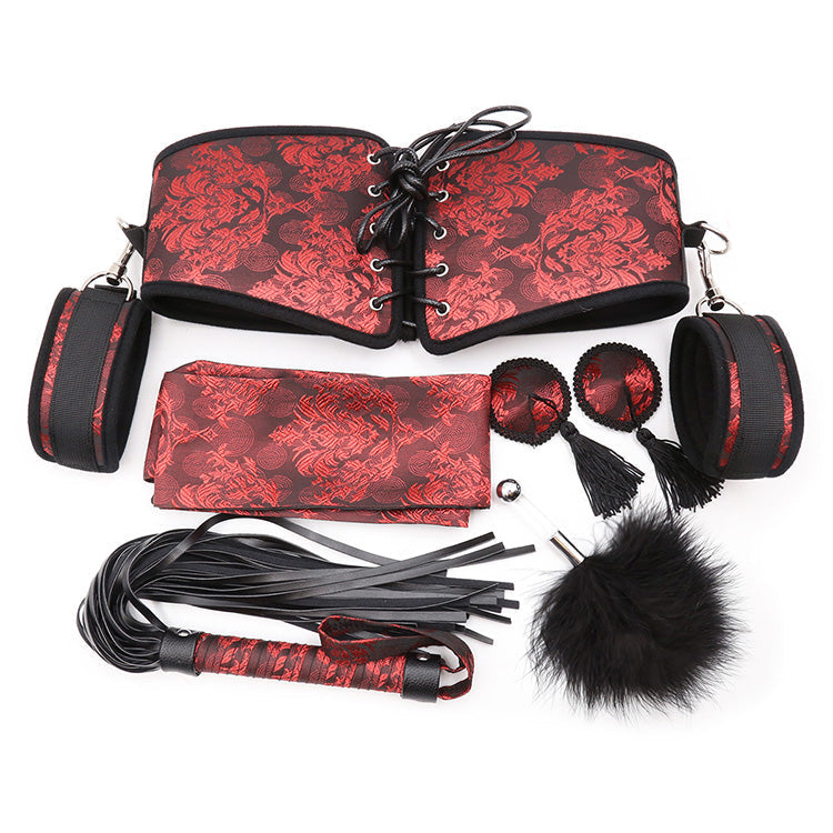 Himmlisches Sinnes-Kit: 5-teiliges elegantes Fessel-Set für Spiel