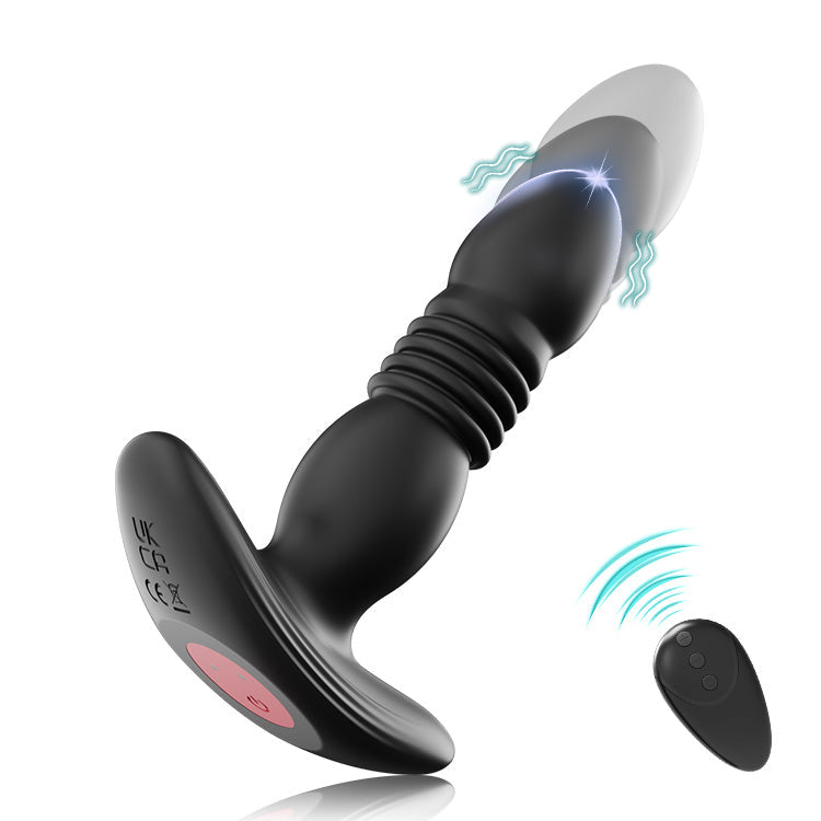 Intelligenter erweiterbarer Anal-Massager - Mehrfachgeschwindigkeits-Fernbedienungstechnologie