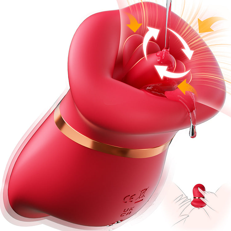 Ultimativer 3-in-1 Mund-Stil Massager - Saug- & Leckteknologie