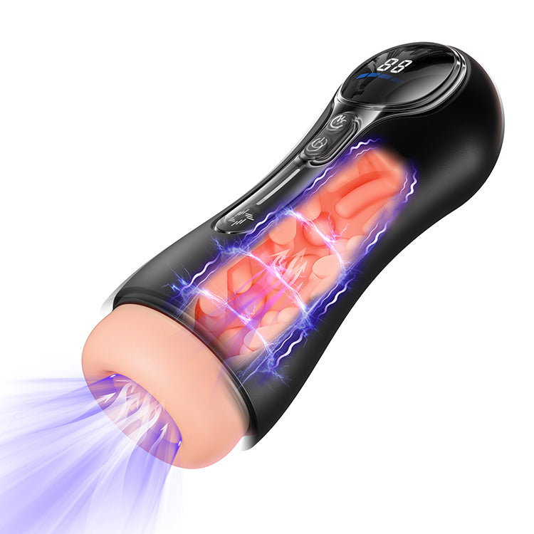 Intelligenter Performance Stroker - 4 Saugmodi & LED-Technik