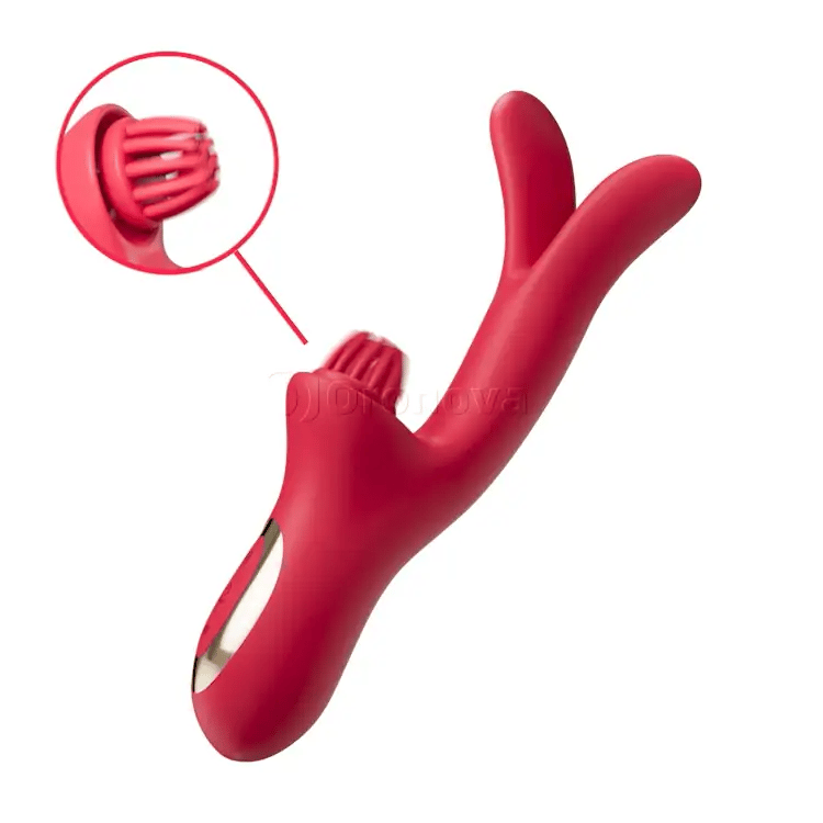 Ultimativer 3-in-1 Rabbit-Massager - Präzise kitzelnde Vibrations-Technologie