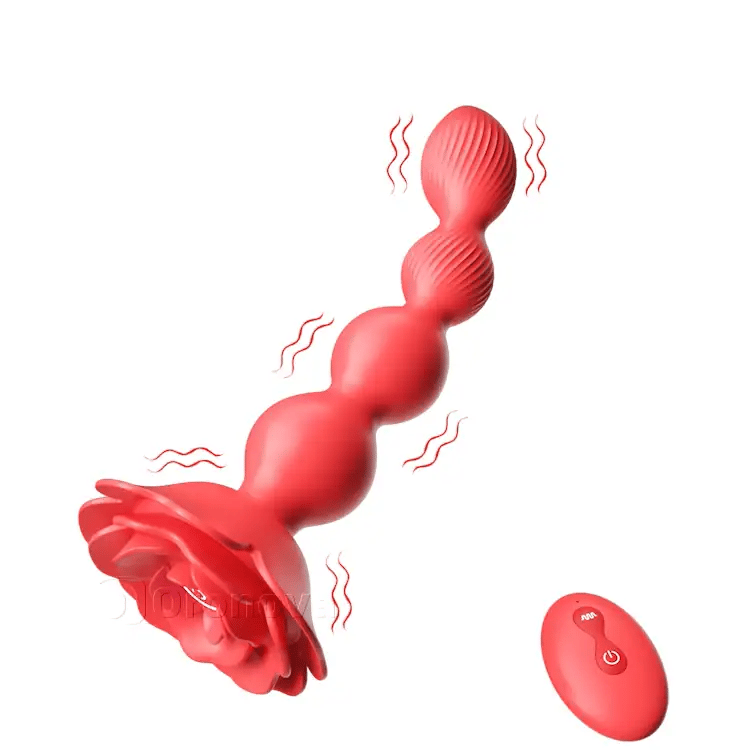 Rotierende Anal-Wellness-Perlen – Fortschrittliche Vibrations-Technologie