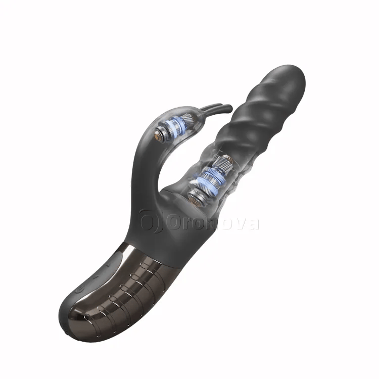 Ultimativer 360° Rotierender Massager - Dual-Motor G-Punkt Stimulation