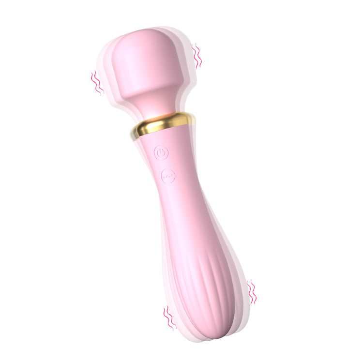 Luxuriöser Zauberstab-Massager - Integrierte Wärme- & Vibrations-Wellness