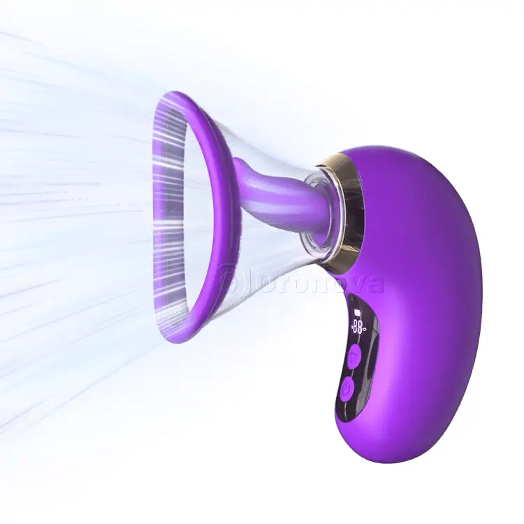 Premium 5-in-1 Saug-Massager - Fortschrittliche LCD-Anzeige-Technologie