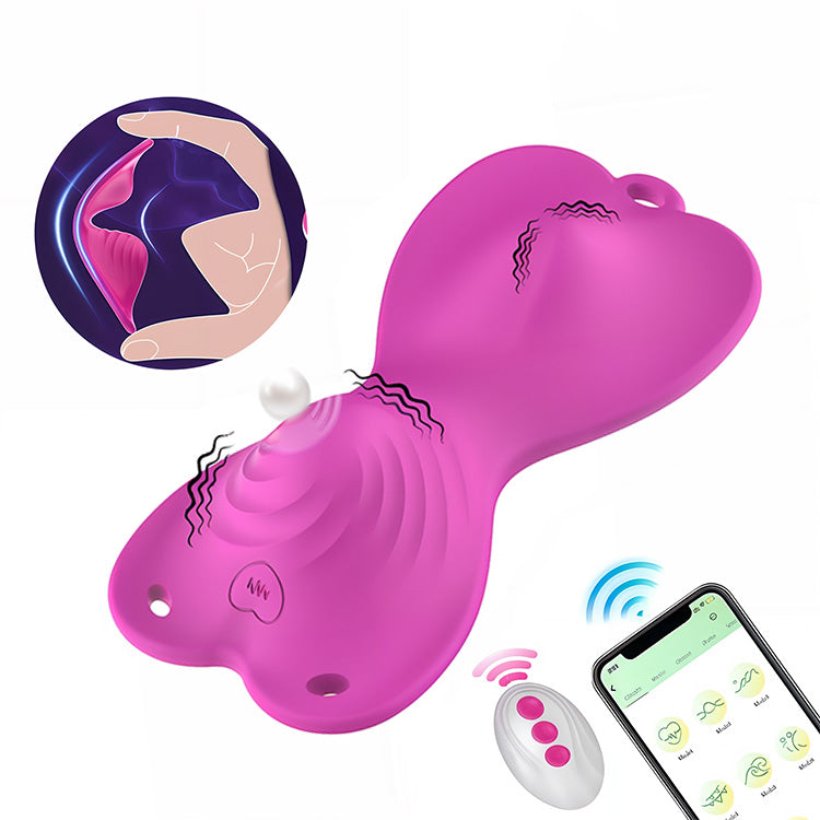 Intelligenter Dual-Motor tragbarer Massager - Hochintensive App-Steuerung