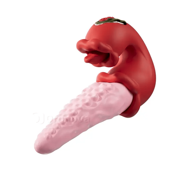Kreativer 2-in-1 Oktopus-Massager - 10-Modi Zungenkitzel-Technologie