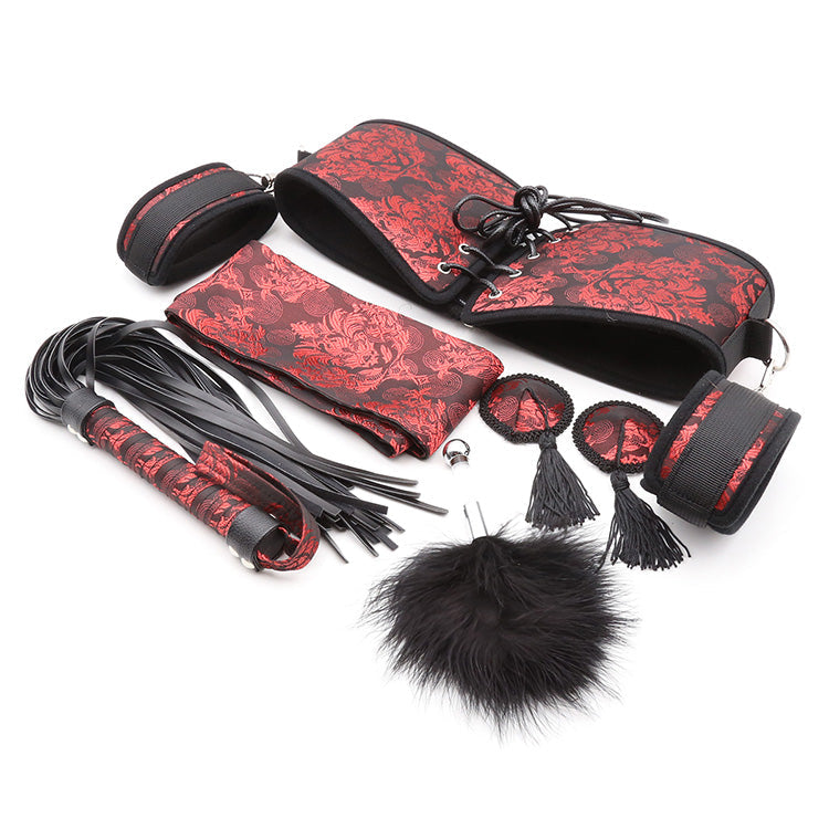 Himmlisches Sinnes-Kit: 5-teiliges elegantes Fessel-Set für Spiel
