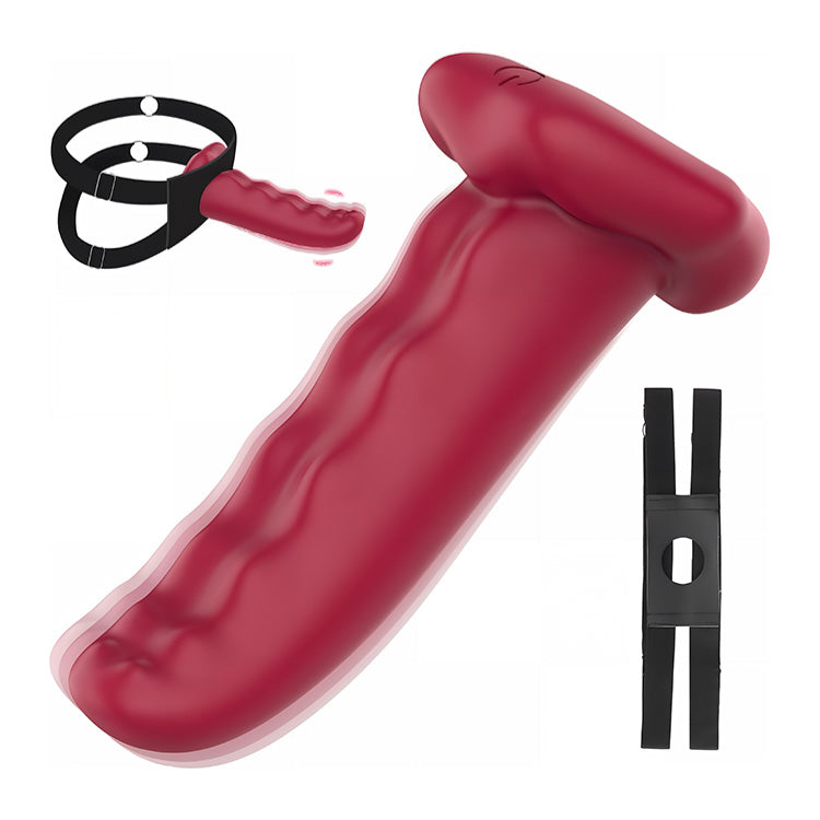 Kompakter vibrierender Finger-Massager - Tragbarer Intimitäts-Booster für Paare