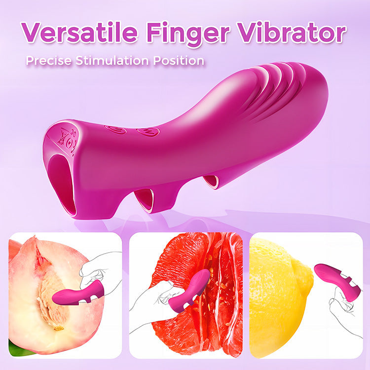 Diskreter flüsterleiser Finger-Massager - Vielseitiges Wellness-Tool