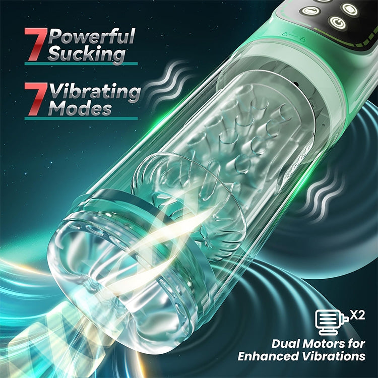 Ultimativer 9-in-1 Performance Stroker - Leck- & Saugtechnologie