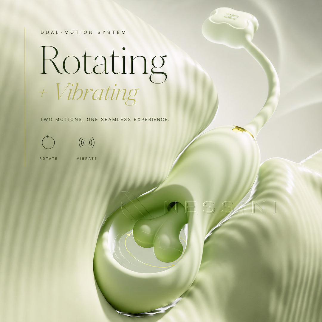 Vela App-Controlled Rotating Egg Vibrator – 9 Vibration Modes
