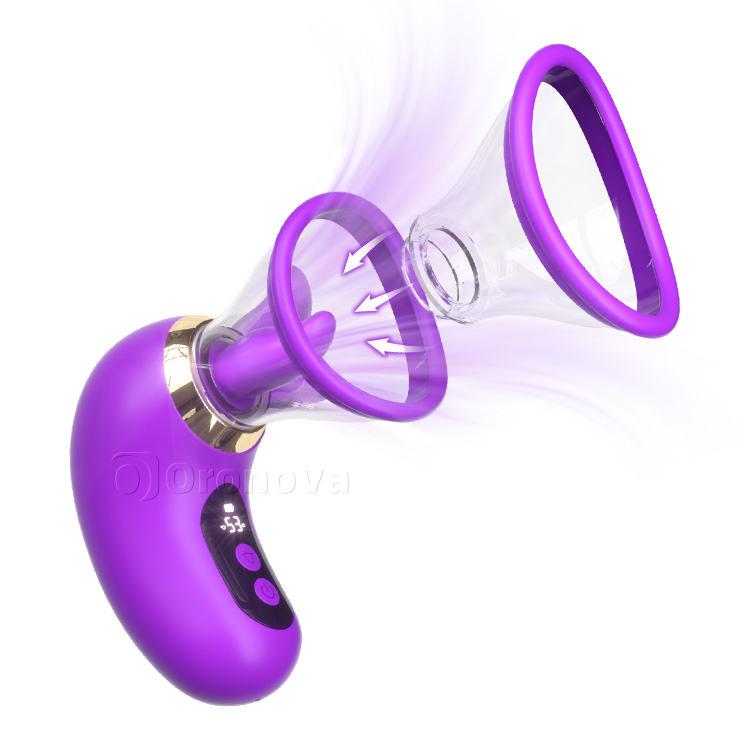 Premium 5-in-1 Saug-Massager - Fortschrittliche LCD-Anzeige-Technologie