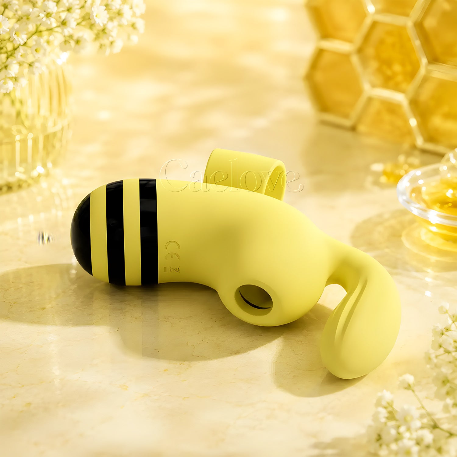 BeeGlow™ Wiederaufladbarer klitoraler Stimulator mit 10 Geschwindigkeiten & 5 Saugmodi