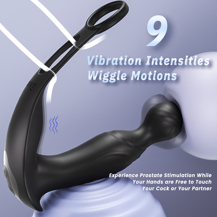 Elite Vibrations-Prostata-Massager - Integriertes Performance-Ring-Design