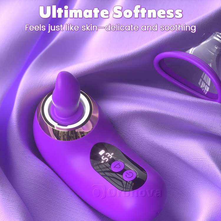 Premium 5-in-1 Saug-Massager - Fortschrittliche LCD-Anzeige-Technologie