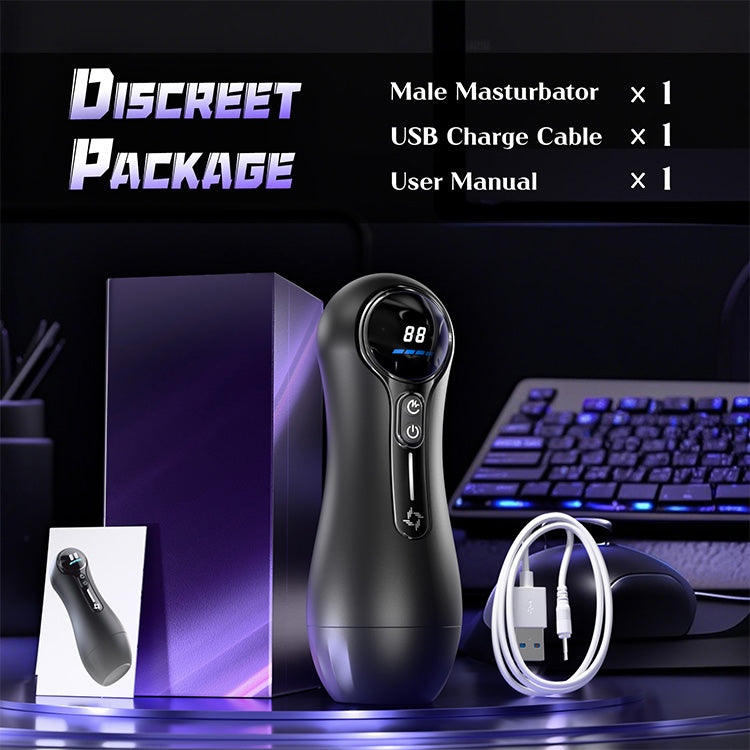 Intelligenter Performance Stroker - 4 Saugmodi & LED-Technik