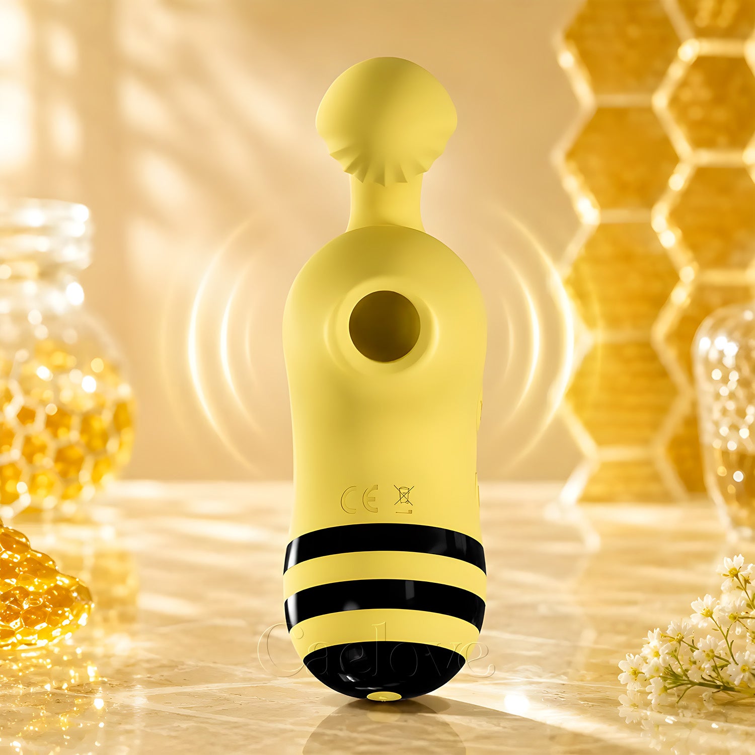 BeeGlow™ Wiederaufladbarer klitoraler Stimulator mit 10 Geschwindigkeiten & 5 Saugmodi