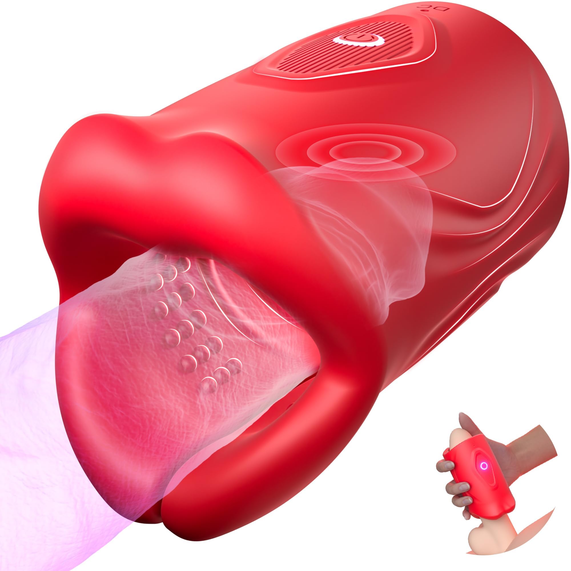 Premium freihändiger Performance-Stroker - 9-Modi Hochintensive Vibration