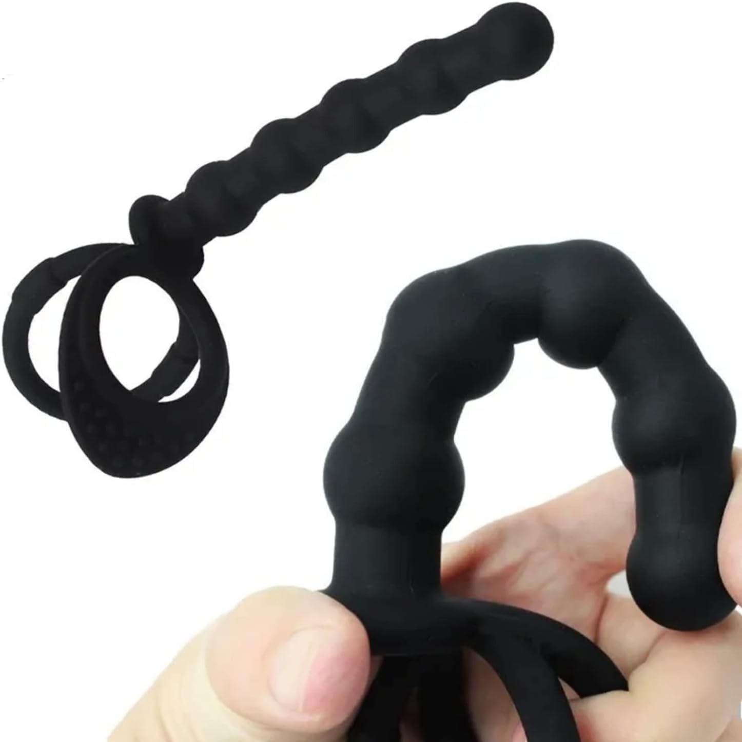 Elite Dual Performance Ringe & Perlen - Verbesserte Ausdauer & Intime Stimulation
